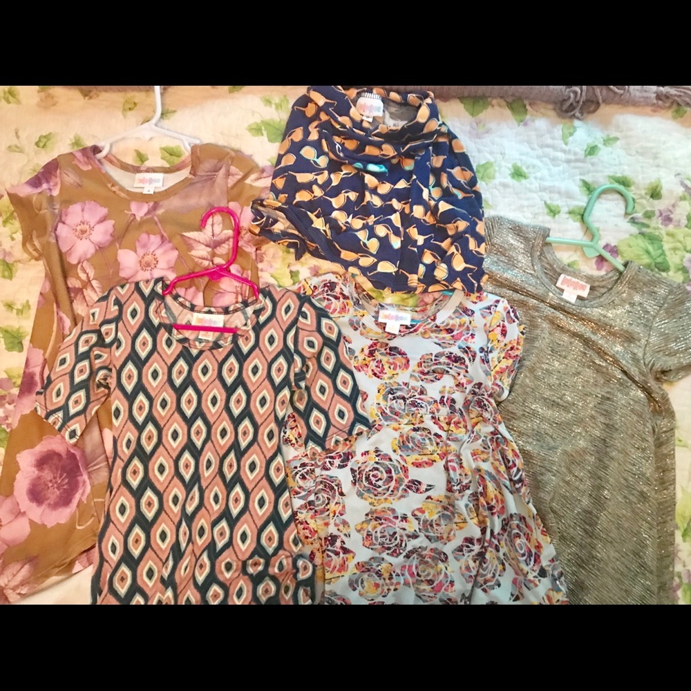 Lularoe girls Lot Scarlett, Adeline, Skirt